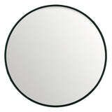 Lifestyle Mirror Round Black 120cm