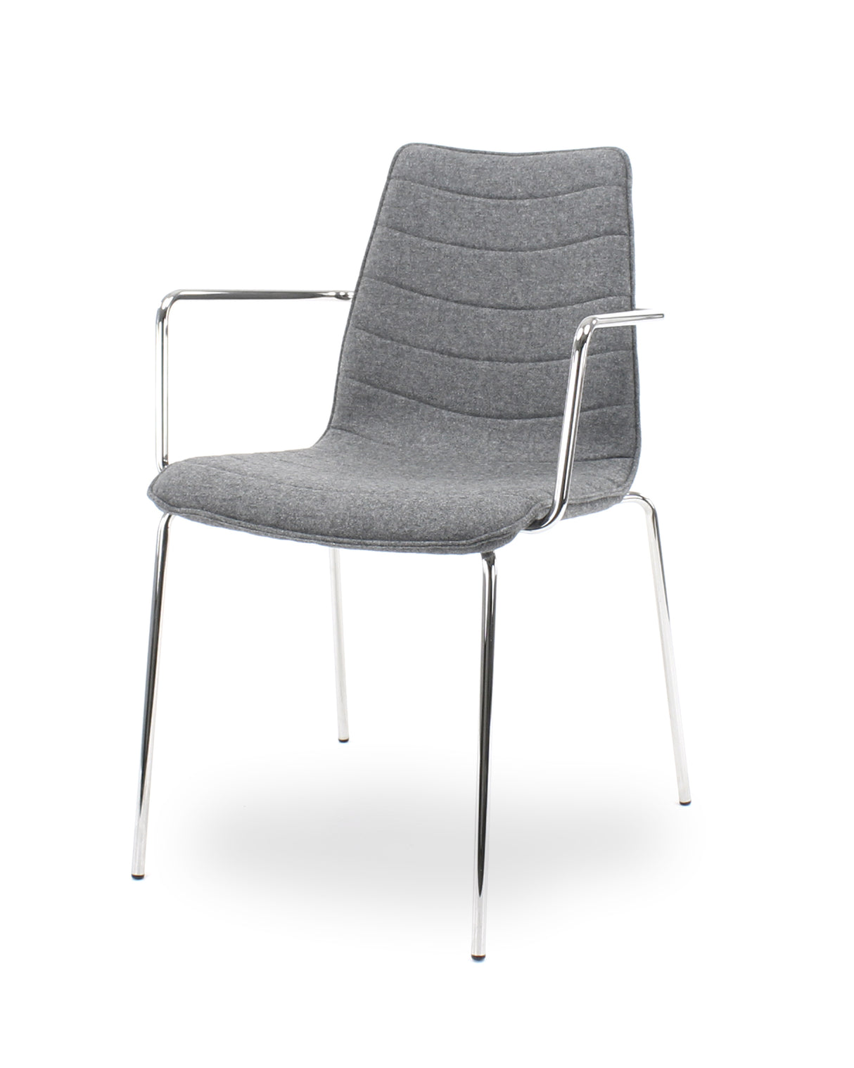 Chairsupply F45 wool felt Fenice medium grey 602