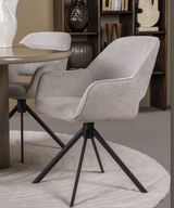 Lifestyle Dentsville Rotating Dining Chair Sienna Ecru