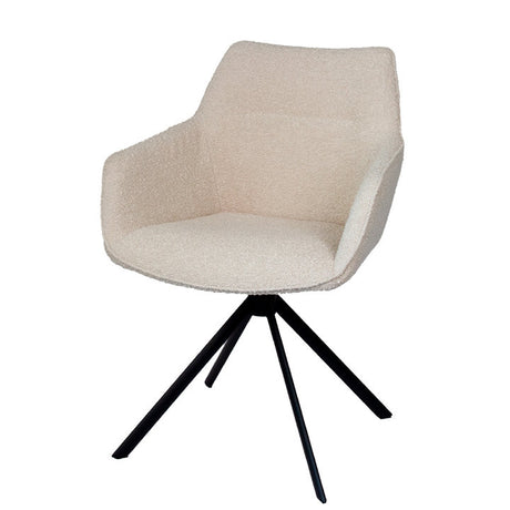 Johnson Rotating Dining Chair Boucle