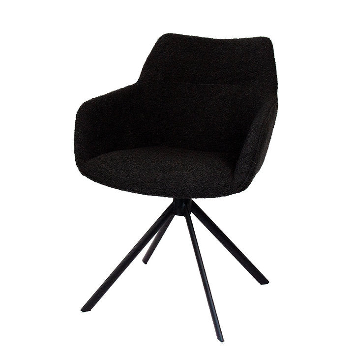 Johnson Rotating Dining Chair Boucle